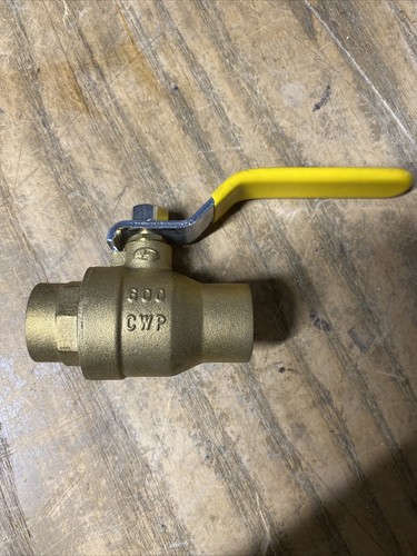 Apollo 3/4" BRASS BALL VALVE 600 CWP GAR1232-Z4 - Picture 2 of 5