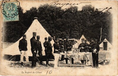 AK Mailly le Camp le Rapport du Colonel (1425347)