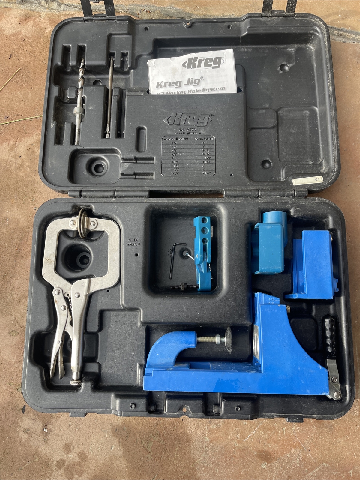 Kreg Jig K3 Pocket Hole Master System eBay