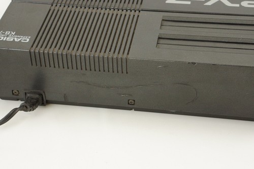 Computadora personal CASIO MSX PV-7 con unidad expansiva KB-7 probada Japón PV70726 - Imagen 8 de 16