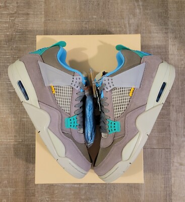 BRAND NEW NIKE JORDAN 4 RETRO MID UNION LA TAUPE HAZE SIZE 8.5M DJ5718-242