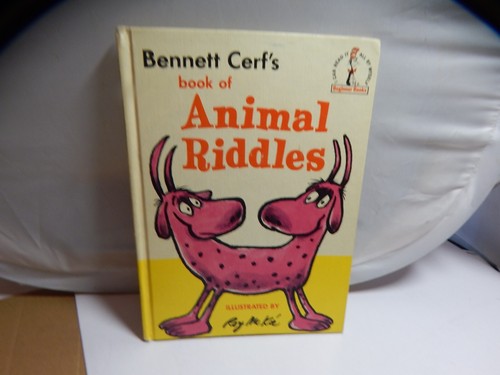 Bennett Cerf Lot of 4 HC Dr. Seuss Beginner Books Laughs/Animal Riddles/Riddles+ - Picture 19 of 23