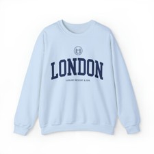 London UK Sweatshirt Gift For Vintage Retro Crewneck Pullover Shirt