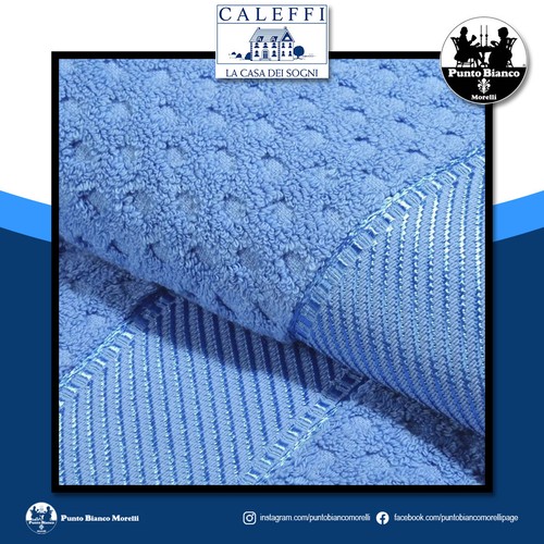 Set asciugamani in spugna per bagno 100% cotone Sirena Caleffi - Imagen 22 de 82