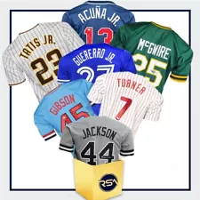Random MLB Autographed Baseball Jersey - (Former/Current/HoF MLB Players) Signed