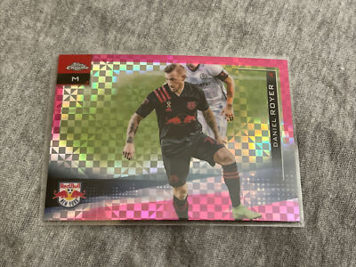 2021 Topps Chrome MLS Daniel Royer #17 Pink X-Fractor New York Red Bulls Mint NM