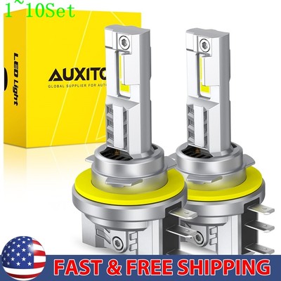 Auxito H15 LED Bulbs DRL High Headlight 24000LM Bright Lamp Plug Play 1-10Set