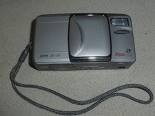 SAMSUNG IMPAX 200i POINT AND SHOOT CAMERA ZOOM 28-60MM LENS SILVER