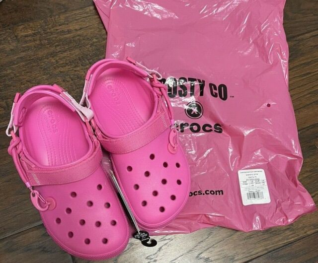 Post Malone Pink X Crocs Duet Max 2 Mens 8 /womens 10 for sale online ...