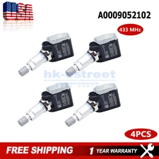 4PCS TPMS A0009052102 Tire Pressure Sensor For Mercedes-Benz W213 E-class CLS US
