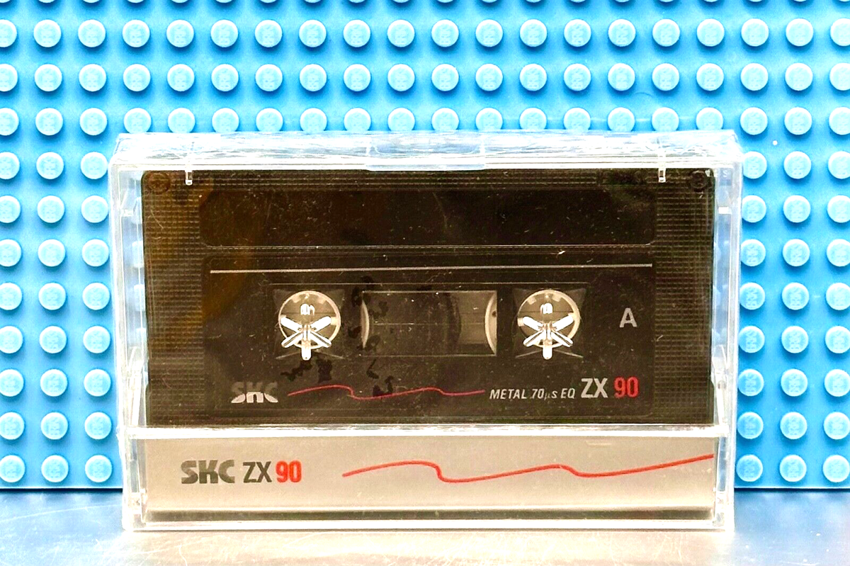 es SKC ZX 90 VS II TYPE IV METAL BLANK CASSETTE TAPE (1