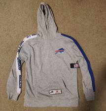 Buffalo Bills Hoodie Sweatshirt light weight Large 14-16 Youth NFL Apparel New