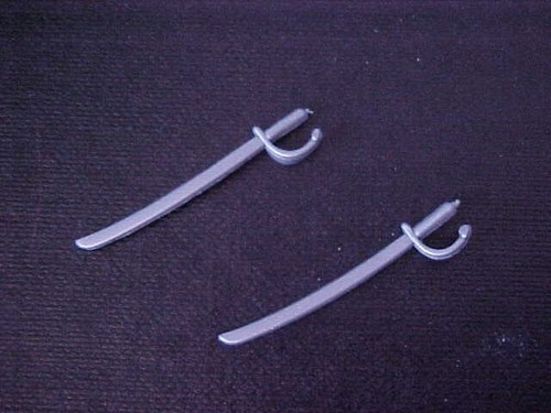 Timpo 2 Toy Sabre Sword Weapons, Would suit Era 1600/1900, 1960s/70s Excellent - Picture 3 of 6