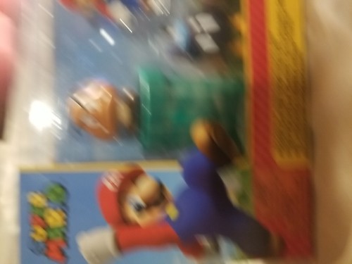 Juego de diorama Super Mario Acorn Plains con 3 figuras y 2 accesorios. Nuevo - Imagen 5 de 12