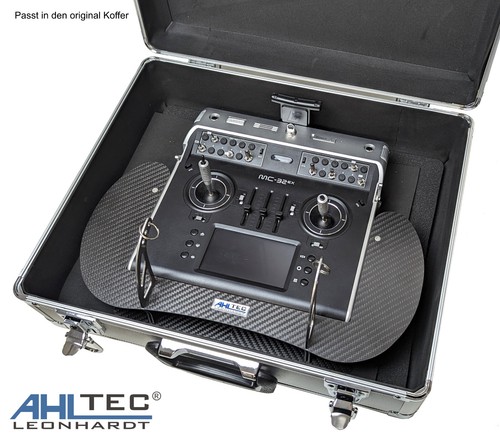 Ahltec Émetteur pour Graupner MC-32 & MC-32ex IN Carbone Véritable - Photo 6/7