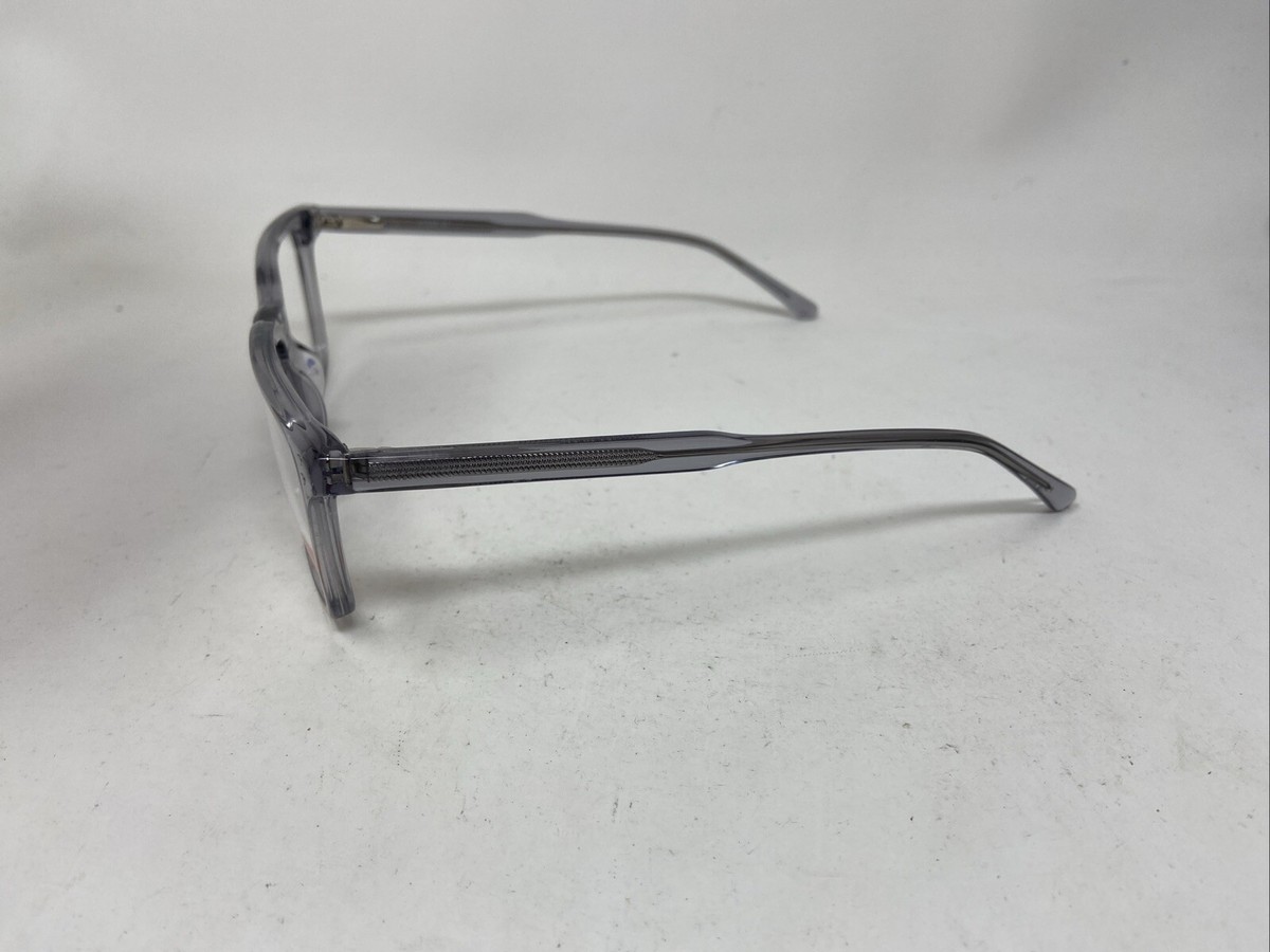 VUE EYEWEAR V1092 C1 54-16-145 SMOKE GRAY FLEX HINGE EYEGLASSES 