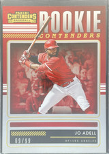 2021 Panini Contenders Jo Adell Rookie Gold /99 #RKC-JA RC Los Angeles Angels