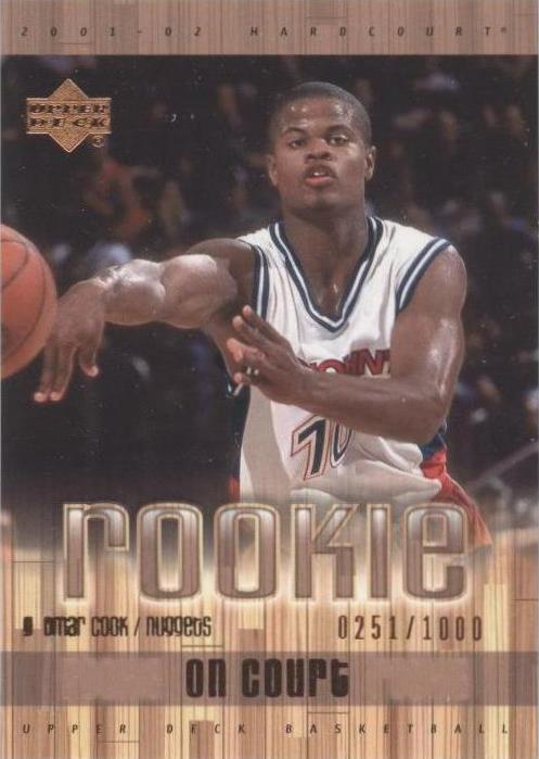 2001-02 Upper Deck Hardcourt - Omar Cook #95 - 1 of 2