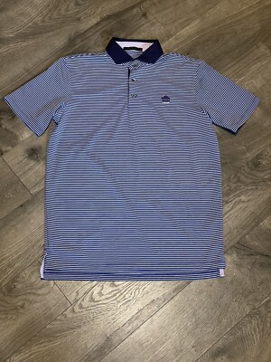【新品未使用】グレイソン　メンズポロシャツ　サイズS ブルー GREYSON GREYSON（グレイソン） Men's（メンズ） Polo（ポロ） Cherokee