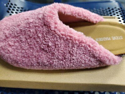 BIG GIRL'S STEVE MADDEN *COMFI* SLIPPERS COLOR-BLUSH FAB SIZE 3