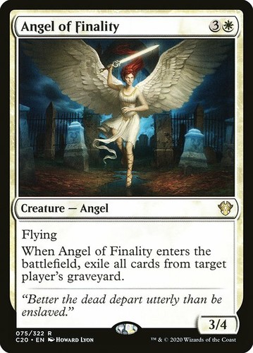 MTG Angel of Finality *FOIL* Secret Lair Angels Commander Deck 1342 NM |  eBay