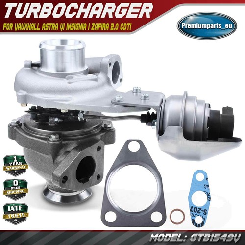 Turbo Turbocharger for Vauxhall Astra J VI Insignia A I Zafira III 2.0 ...