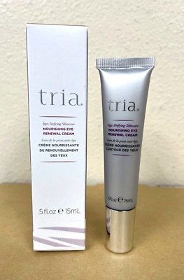 TRIA Age-Defying Skincare NOURISHING EYE RENEWAL CREAM .5fl.oz 15mL  - New w/Box