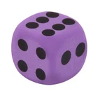 Large EVA Foam Dice Game Entertainment Number Dice Purple Dice Children Toy_New