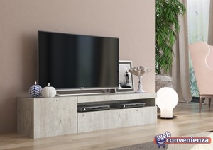Tv Unit With Genoa Subwoofer Compartment Toparredi