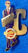 BOSTON JOE JACKSON MUSICIAN LETTER SERIES C KEYBOARD Hard Rock Cafe PIN LE