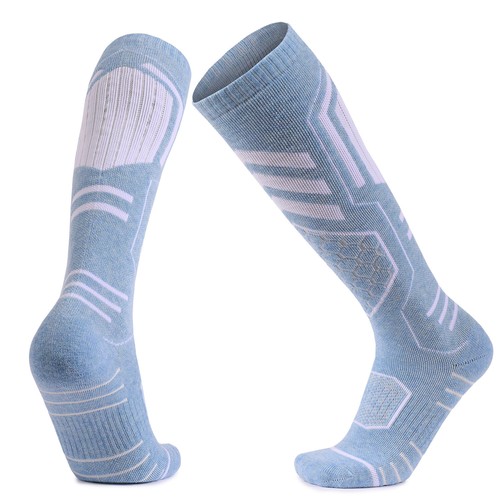 Wool socks, ski socks, long tube anti slip sports socks, sweat absorbing socks - Picture 22 of 28
