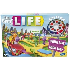 The Game of Life Board Game Family Fun Decisions Investment Spin Adventures