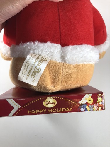 Disney Dan Dee Winnie The Pooh Christmas Santa Hat Hunny 12” Plush Stuffed Toy - Picture 10 of 12
