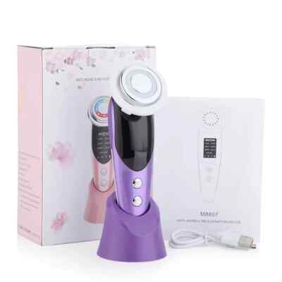 7-in-1 Face Lift Device: EMS, RF, Microcurrent, Skin Rejuvenation, Facial Massag