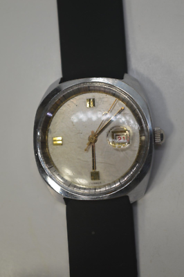 Wolbrook Calendar Super Luxe ZORBA mens Wrist Watch RARE runs fast