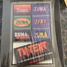 SEALED Zuma Amiga TV TEXT Presentation Software