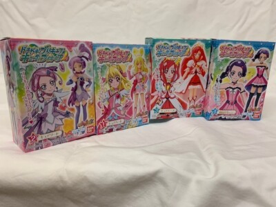 Doki Doki PreCure Cutie Figur Glitter Force Puppe Band 2 4 Stück komplett