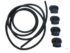 Conductive Silicone Rubber Tubing TENS / ESTIM / E-STIM Electro Machine 4mm 