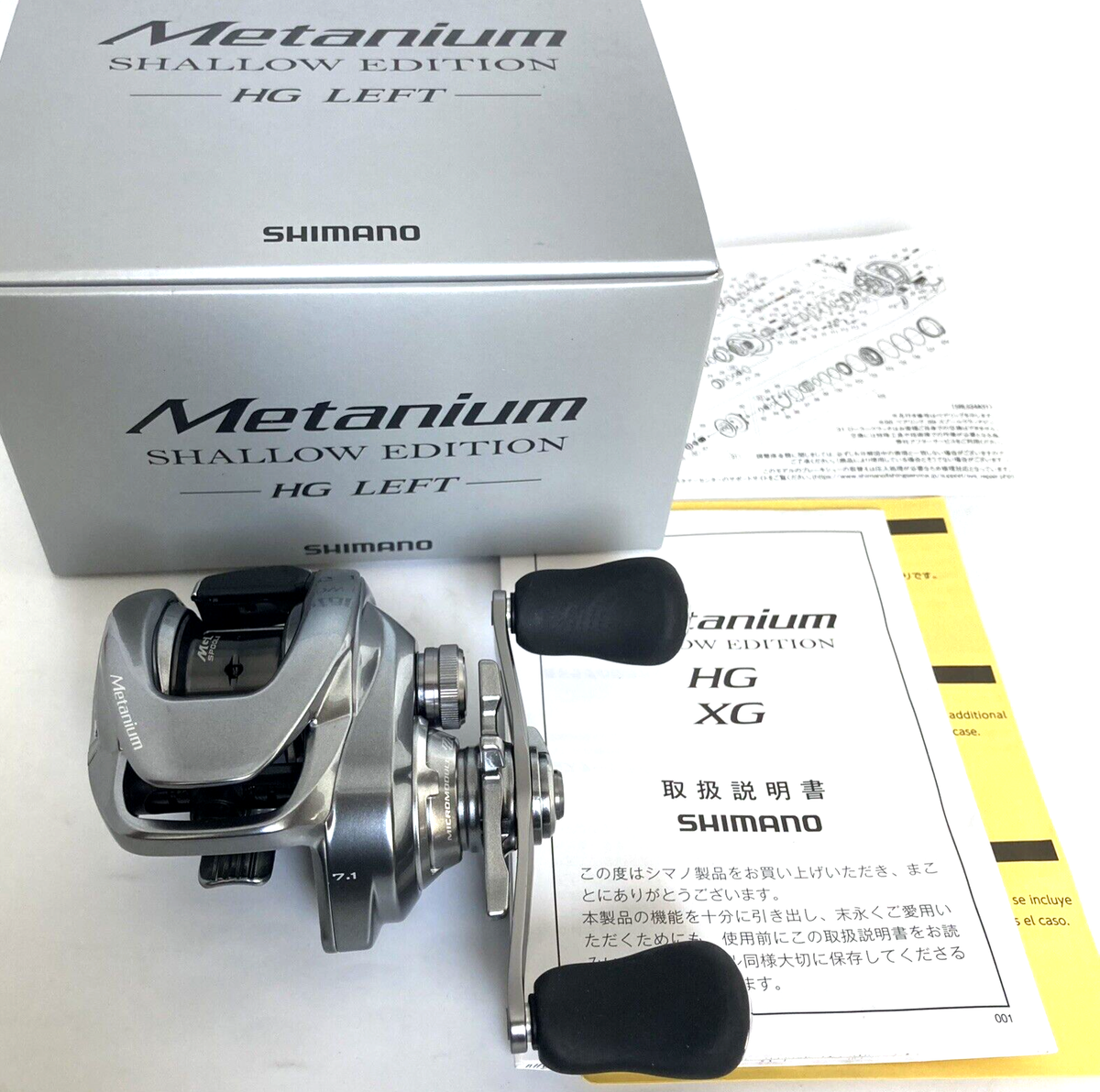 リール SHIMANO nium SHALLOW EDITION HG LEFT Shimano 22 Metanium SHALLOW EDITION HG LEFT Baitcasting Reel