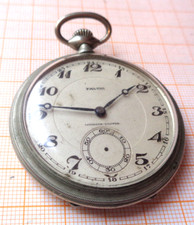 Antke Taschenuhr Ankerwerk FAVOR werk defekt für Teile D = 49,6 mm TUM 31