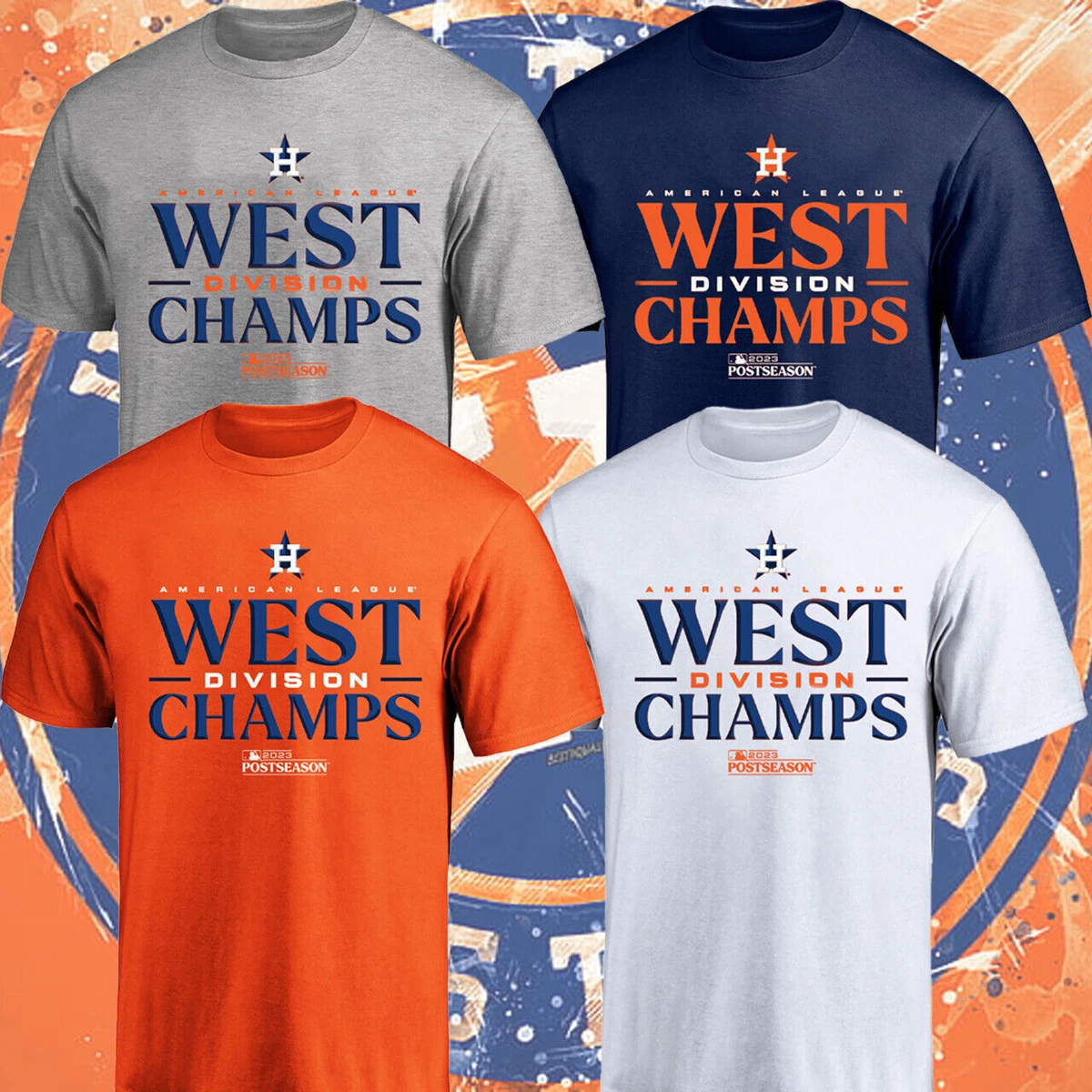 Houston Astros 2023 AL West Division Champions Shirt
