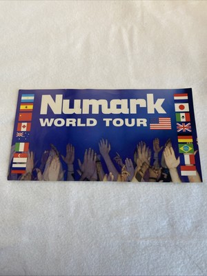 Numark Sticker NUMARK STICKER 1990's DJ Decks Record Player Mixer Turntable RARE World ...