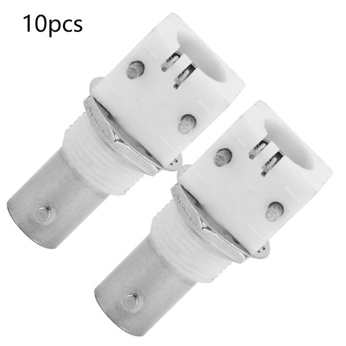 BNC Female Mount Connector 10pcs 90 Degree White Mount Connector Board 2P BNCQ9 - Zdjęcie 5 z 7