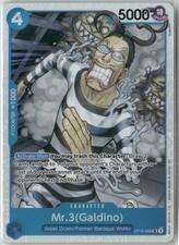 Mr.3(Galdino) OP16-056 SR The Time of Battle ...
