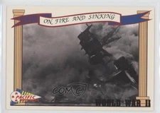 1992 Pacific World War II On Fire and Sinking #68 0kb5