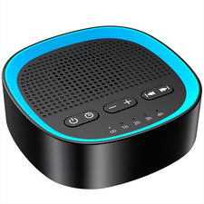 Sleep White Noise Sound Machines with 30 Soothing Sounds 3.5 mm Headphone Jack 5