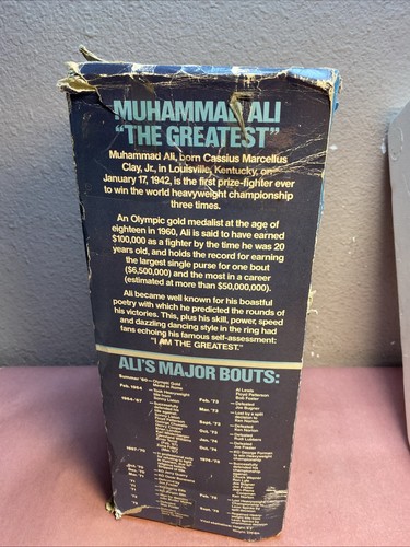 Muhammad Ali Decanter 1981 McCormick’s “the greatest” Grenadine LE. (NO Head) - Picture 6 of 24