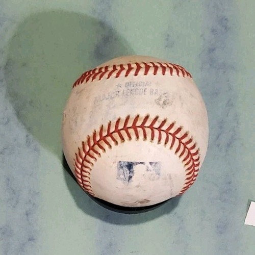 Autographed Baseball game used NATE WOHLGEMUTH Houston Astros - Picture 2 of 2