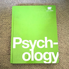 OpenStax Psychology Hardcover Textbook 2014 E...