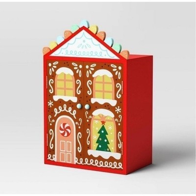 New 9pc Wood Gingerbread House Christmas Figurine Set - Target Wondershop